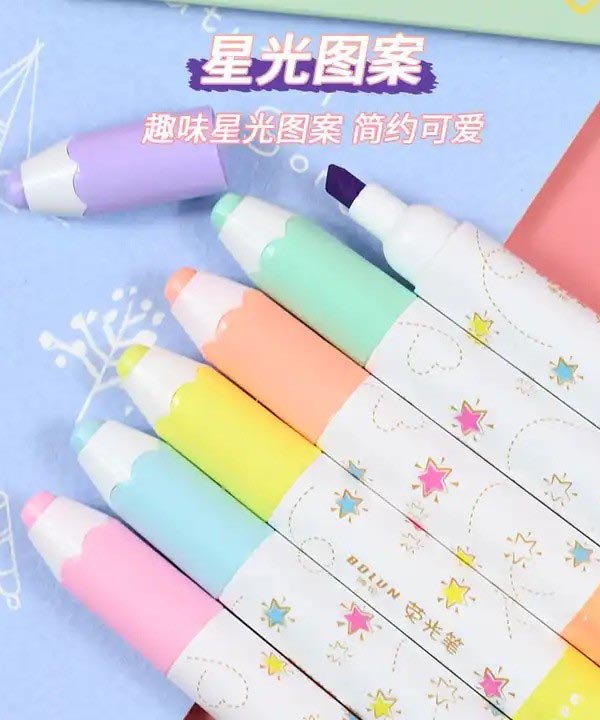 Fluorescent Art marker Highlighter Pens for Journal