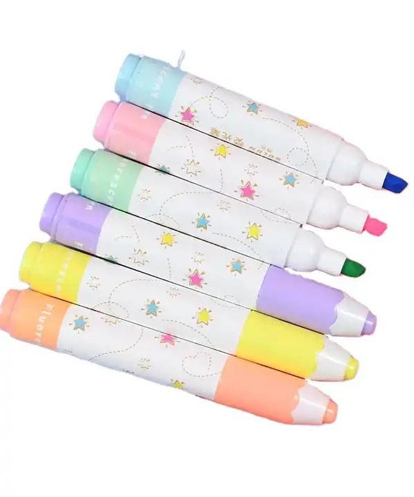 Fluorescent Art marker Highlighter Pens for Journal