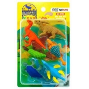 Dinosaur Eraser Set