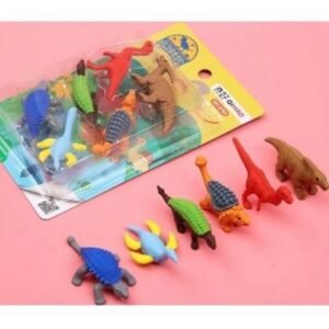 Dinosaur Eraser Set