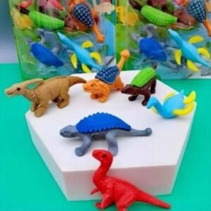 Dinosaur Eraser Set