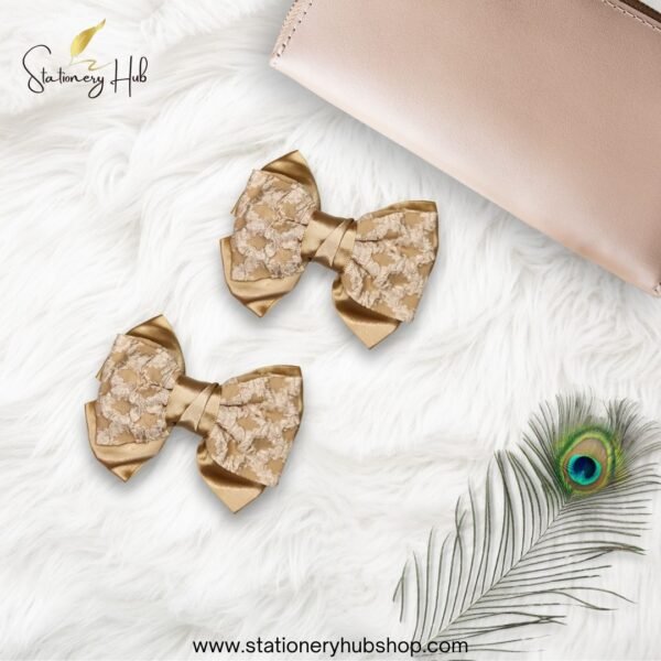 Premium Silk Textured Hair Bow