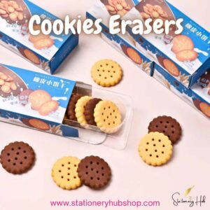 Cookie Erasers Set [6 Pcs]