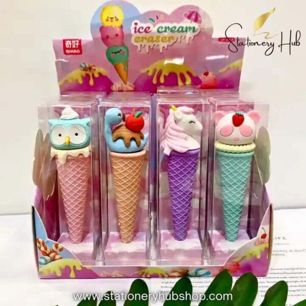 Cornetto Ice Cream Pencil Erasers