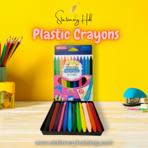 Plastic Crayons [12 Pcs]