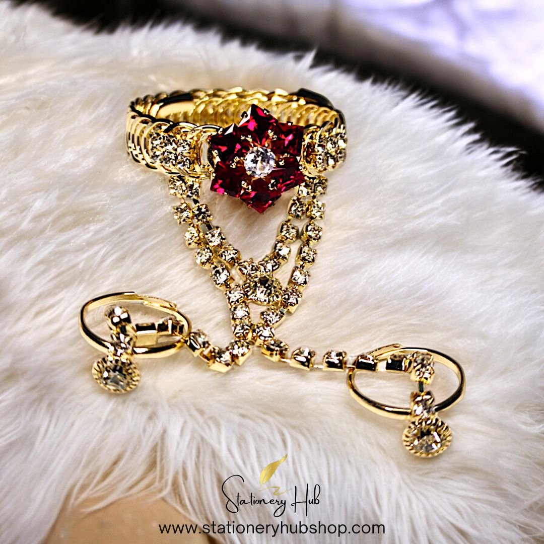 Zircon Ring Bracelet For Baby Girls