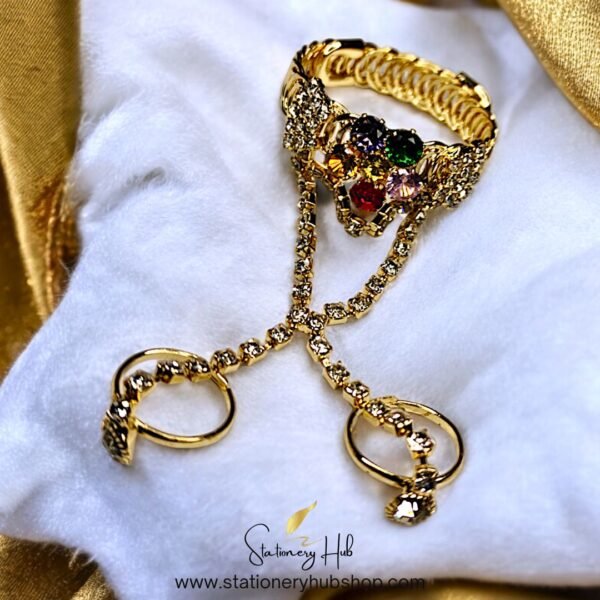Zircon ring bracelet for Baby Girl