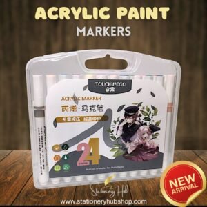 Premium Acrylic Paint Markers [24 Pc]
