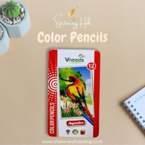 Color Pencils Tin Pack [12 Pcs]