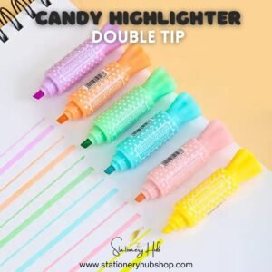 Double Tip Candy Highlighter [6 Pc]