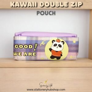 Kawaii Double Zip Pouch