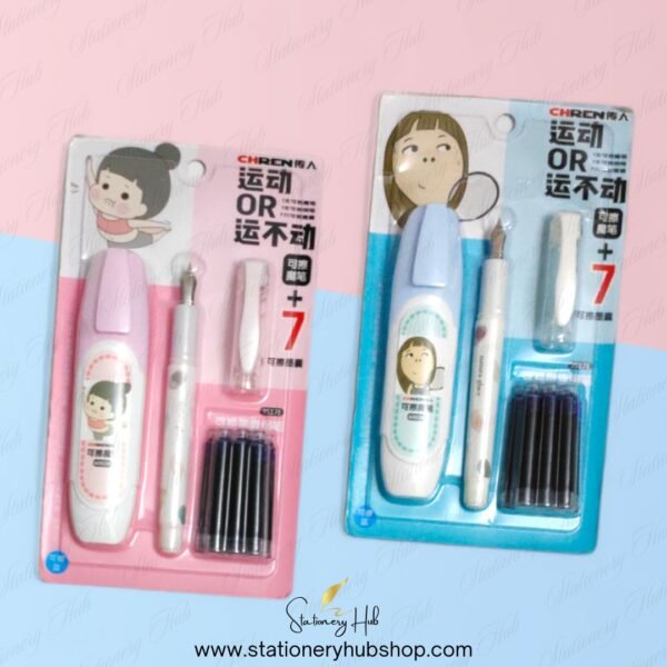 Character Fountain Pen Gift Set [2 Pc]