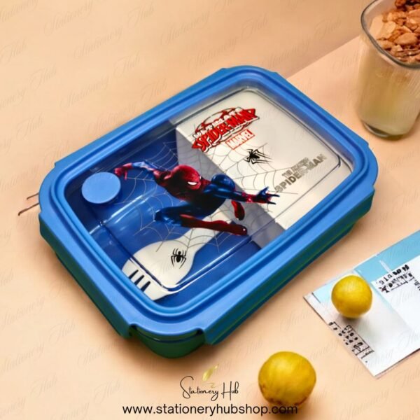 BENTO - Two-Compartment Lunch Box - Spiderman