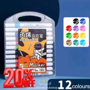 Premium Acrylic Paint Markers (12, 24, 36 Color sets)