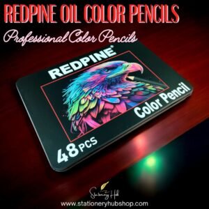 REDPINE Professional Oil Color Pencils (48 & 72 Pcs)