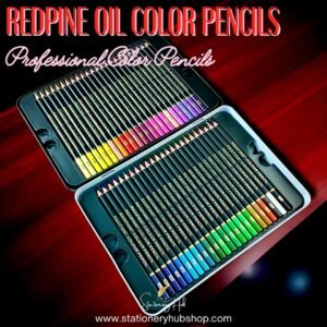 REDPINE Professional Oil Color Pencils (48 & 72 Pcs)