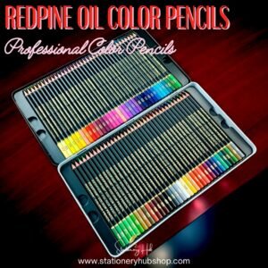 REDPINE Professional Oil Color Pencils (48 & 72 Pcs)