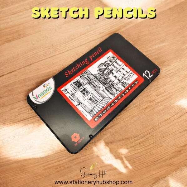 Sketch Pencils Tin Pack [12 Pc] - Image 2