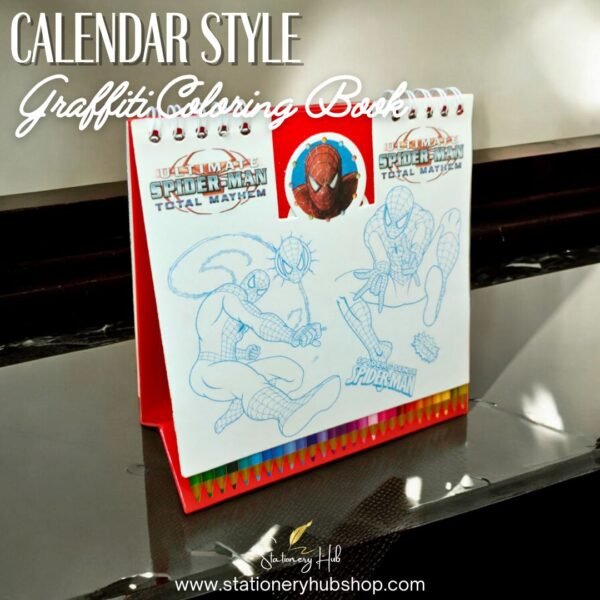 Calendar Style Graffiti Coloring Book - Character 3 - Image 5
