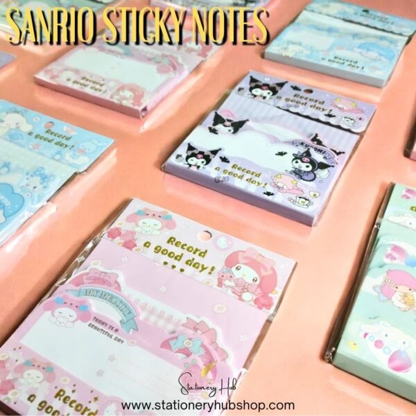 Sanrio Sticky Notes (Pack of 3)
