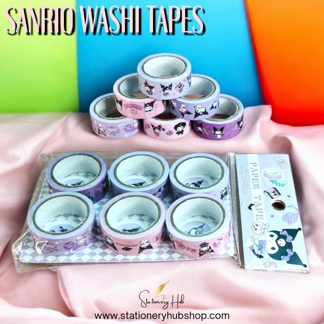 Sanrio Washi Tapes - Design 1 (Set of 6) - Image 2