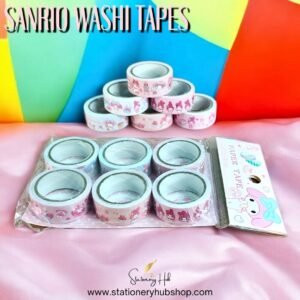 Sanrio Washi Tapes – Design 3 (Set of 6)