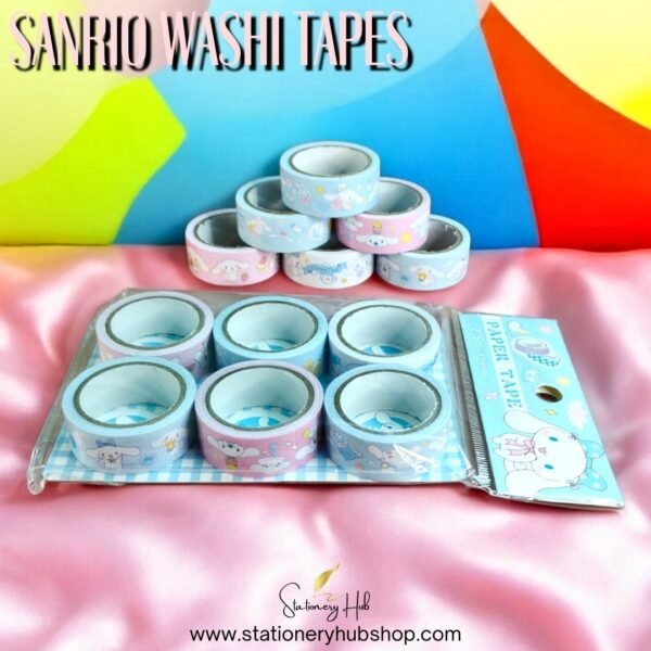 Sanrio Washi Tapes - Design 4 (Set of 6) - Image 2