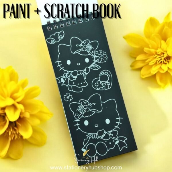 Kawaii Paint + Scratch Book 2 in 1 - Character 1 - Image 3
