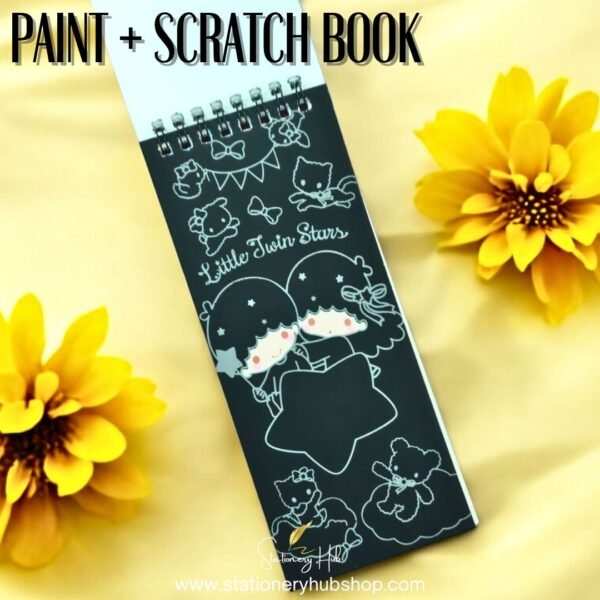 Kawaii Paint + Scratch Book 2 in 1 - Character 1 - Image 5