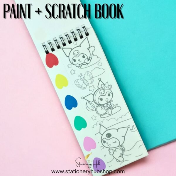 Kawaii Paint + Scratch Book 2 in 1 - Character 4 - Image 7