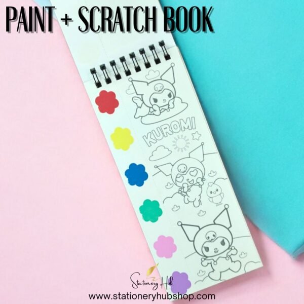 Kawaii Paint + Scratch Book 2 in 1 - Character 4 - Image 8