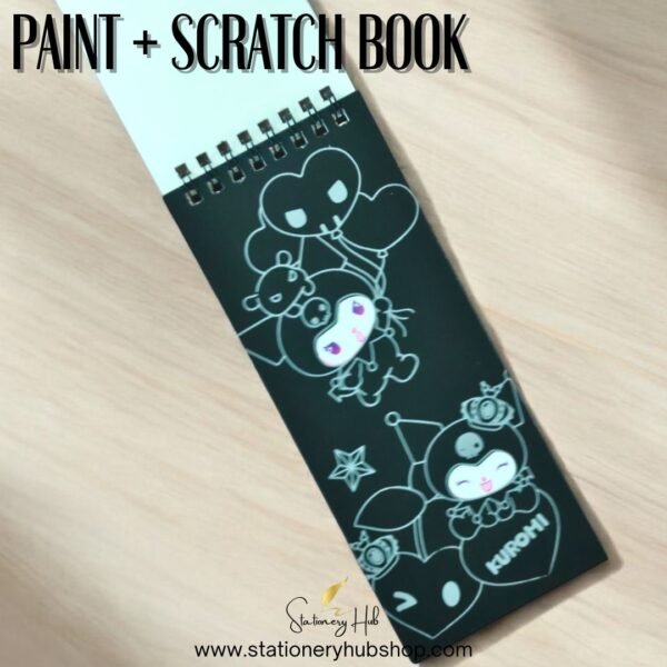 Kawaii Paint + Scratch Book 2 in 1 - Character 5 - Image 3