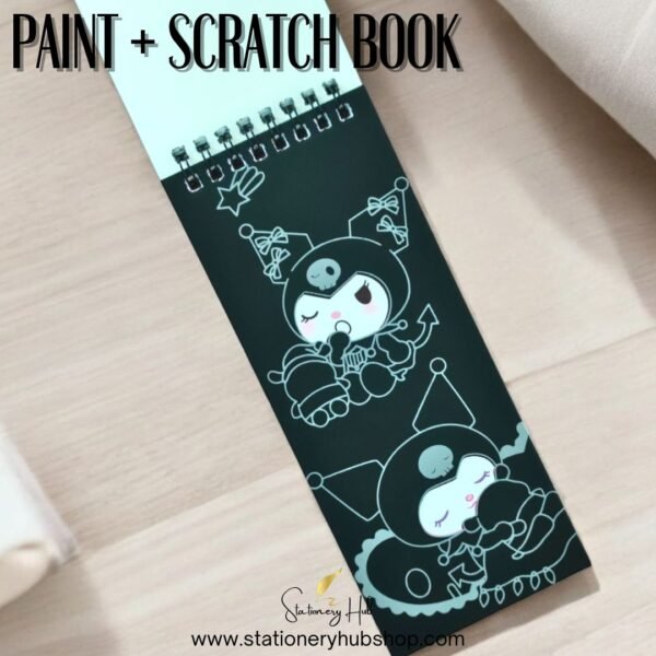 Kawaii Paint + Scratch Book 2 in 1 - Character 5 - Image 5