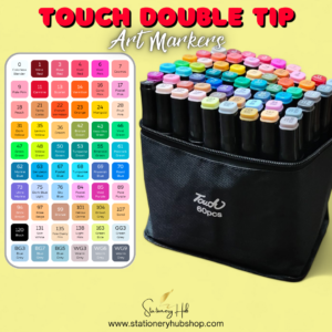 Touch Double Tip Art Markers (24, 36 ,48 & 60 Alcoholic Markers)