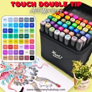 Touch Double Tip Art Markers (24, 36 & 48 Alcoholic Markers)