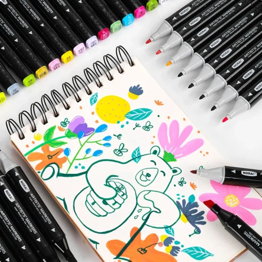 Touch Double Tip Art Markers (24, 36 & 48 Alcoholic Markers) - Image 6