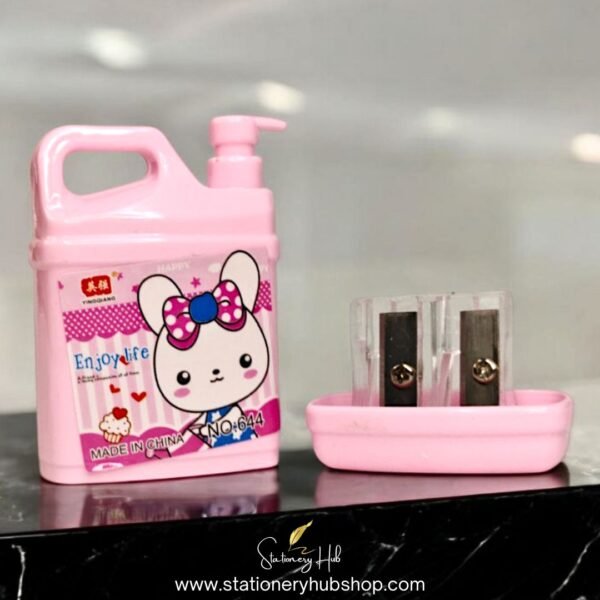 Cute Can-Shaped Double-Hole Sharpener - Image 2