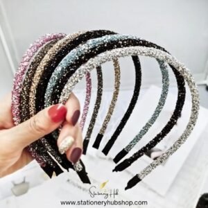 Sparkling Rhinestone Embellished Hairbands