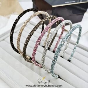 Sparkling Rhinestone Embellished Hairbands
