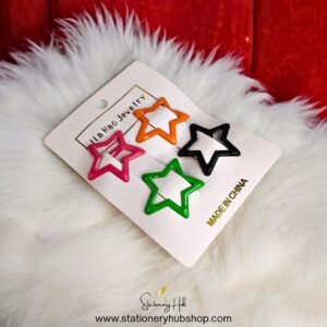 Colorful Star Pins