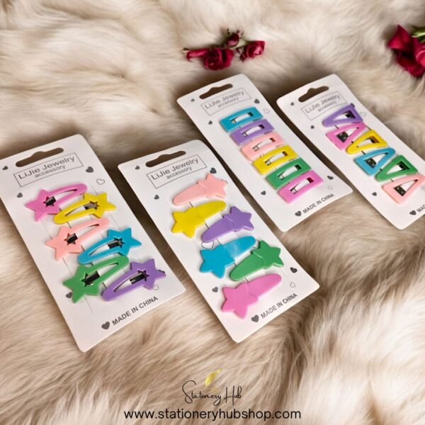 Colorful Pins Set – Card of 6 Pins