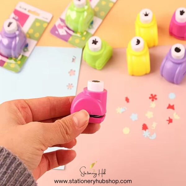 Paper Punch Cutter + Scissor [Pack of 5]