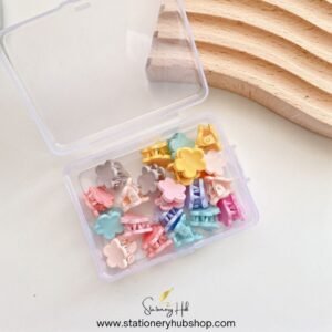 Girls Small Candy Color Cute Grab Clip