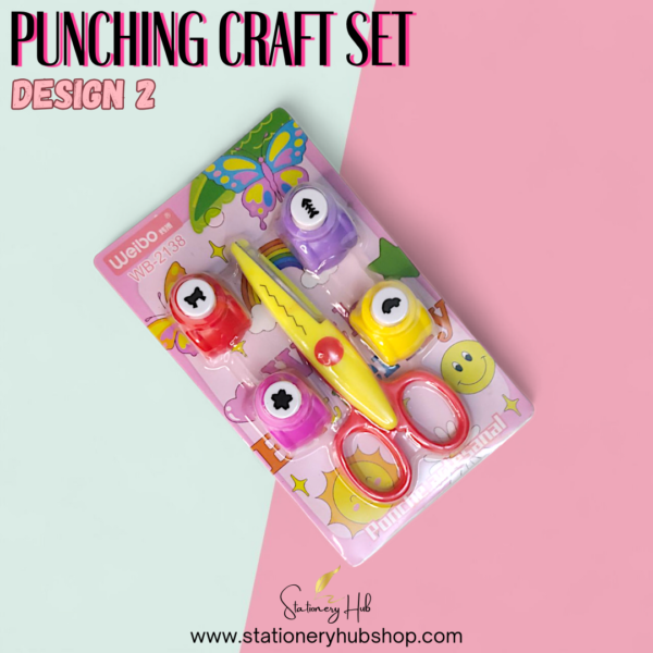 Paper Punch Cutter + Scissor [Pack of 5] - Image 2