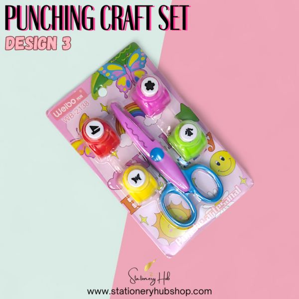 Paper Punch Cutter + Scissor [Pack of 5] - Image 3