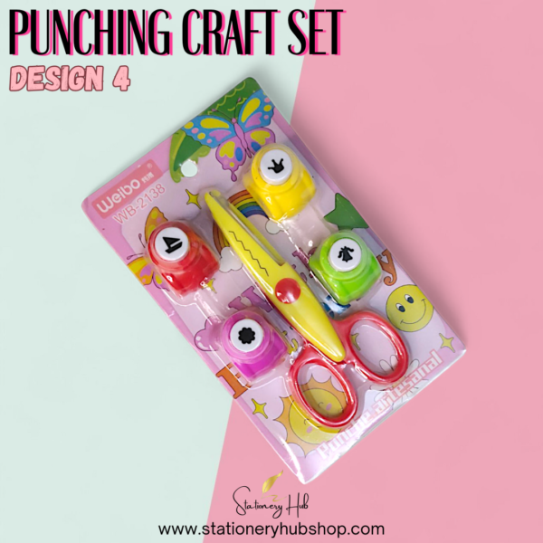 Paper Punch Cutter + Scissor [Pack of 5] - Image 4