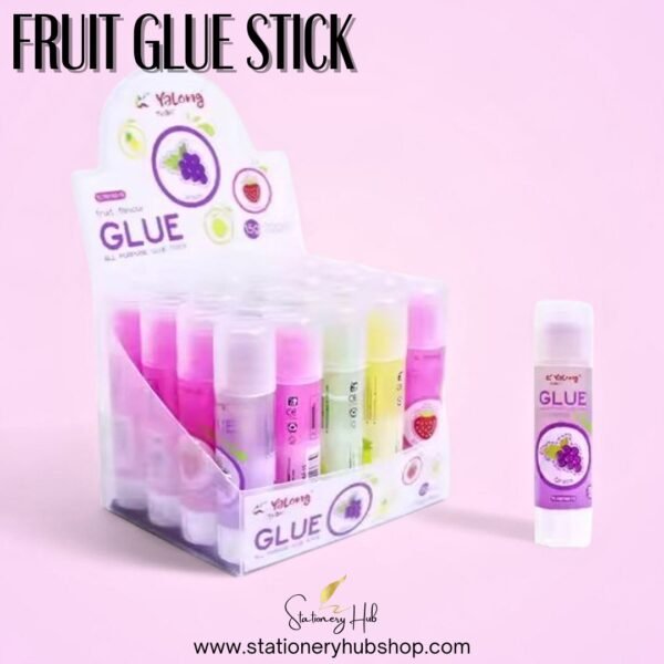 Yalong Fruit Glue Sticks - With Fruit Fragrance