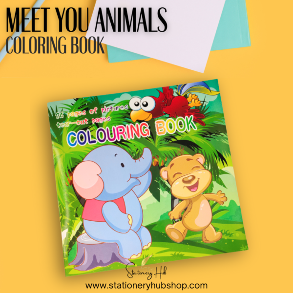 Big Size Coloring Book - Animals