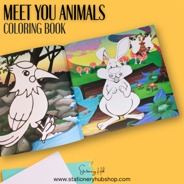 Big Size Coloring Book - Animals - Image 2