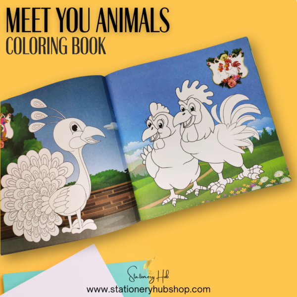 Big Size Coloring Book - Animals - Image 3